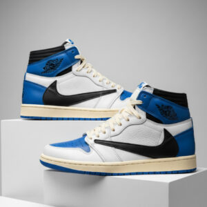 Кецове  Air Jordan Бяло Кремово Синьо