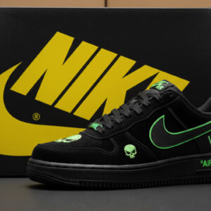 Маратонки Venom черно Зелено