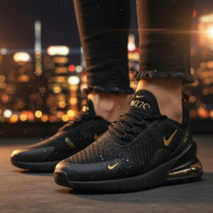 Маратонки  Air Max 270Черно Златисто