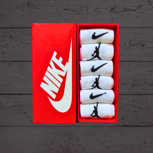 Чорапи 6 чифта# JR NK БЕЛИ