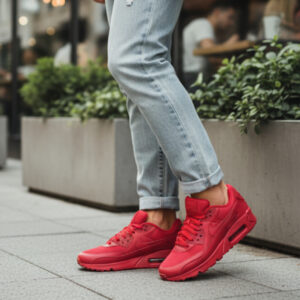 Маратонки Max  Червено