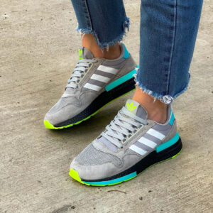 Маратонки ZX500 Grey Aqua