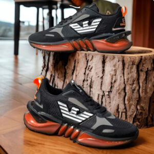 Маратонки EMPORIO Черно Оранж