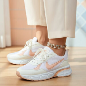 Маратонки Aura ЦВЯТ: Бяло Пудра